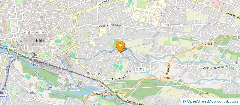 localisation de l'entreprise MONSIEUR ABDELKADER BENGRADA  BIZANOS