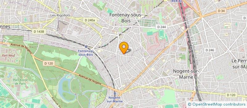 localisation de l'entreprise MONSIEUR ABDELKADER BENHAMED à FONTENAY-SOUS-BOIS