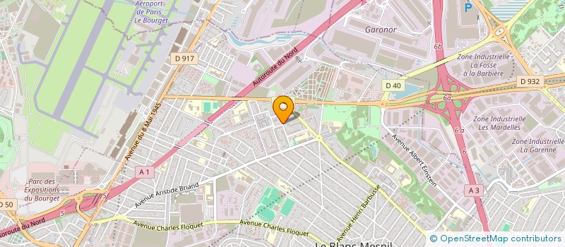 localisation de l'entreprise MONSIEUR ABDELKADER BENHAMIDA  BOBIGNY