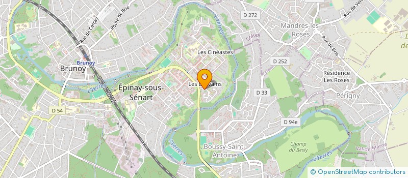 localisation de l'entreprise MONSIEUR ABDELKADER BENHARI BENHARI  EPINAY-SOUS-SENART