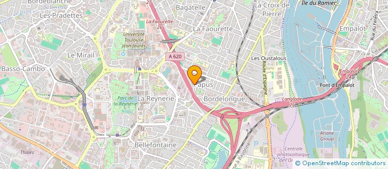 localisation de l'entreprise MONSIEUR ABDELKADER BENMACHOU à TOULOUSE