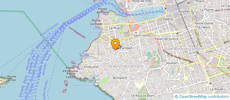 localisation de l'entreprise MONSIEUR ABDELKADER BENMERABET à MARSEILLE