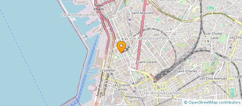 localisation de l'entreprise MONSIEUR ABDELKADER BENMOUHOUB à MARSEILLE