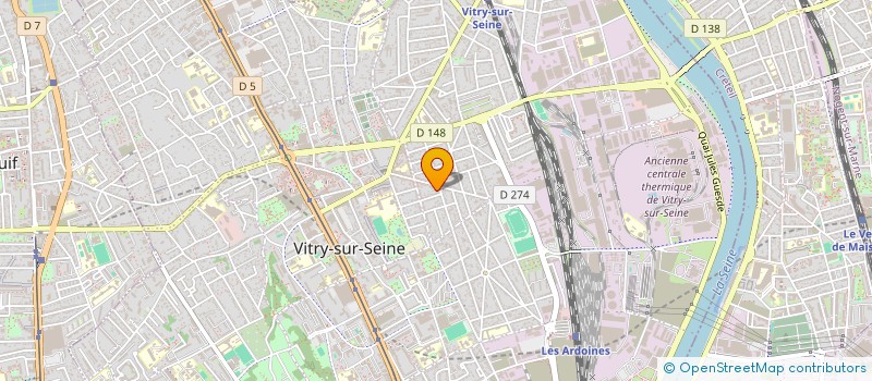 localisation de l'entreprise MONSIEUR ABDELKADER BENNAFLA  VITRY-SUR-SEINE