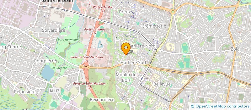 localisation de l'entreprise MONSIEUR ABDELKADER BENTATA à SAINT-HERBLAIN