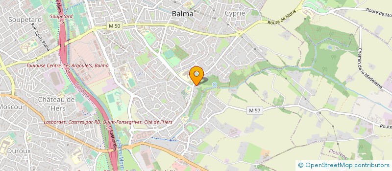 localisation de l'entreprise MONSIEUR ABDELKADER BENZAHAF à BALMA