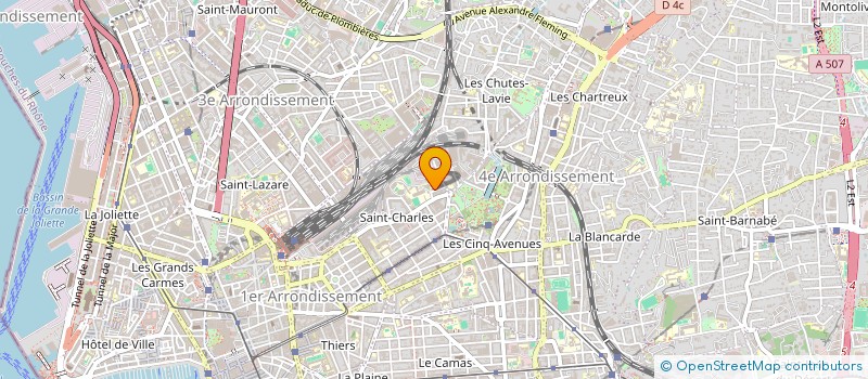 localisation de l'entreprise MONSIEUR ABDELKADER BENZOUAK à MARSEILLE