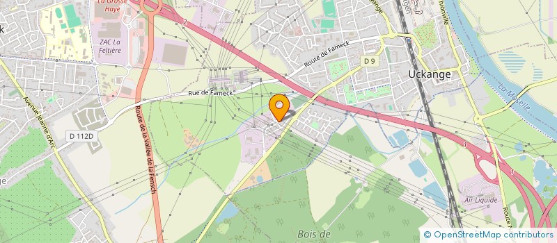 localisation de l'entreprise MONSIEUR ABDELKADER BERRABAH  UCKANGE