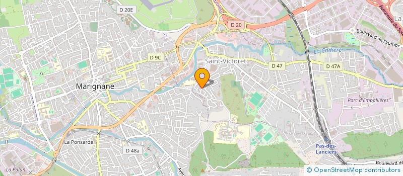 localisation de l'entreprise MONSIEUR ABDELKADER BESSENOUCI  SAINT-VICTORET