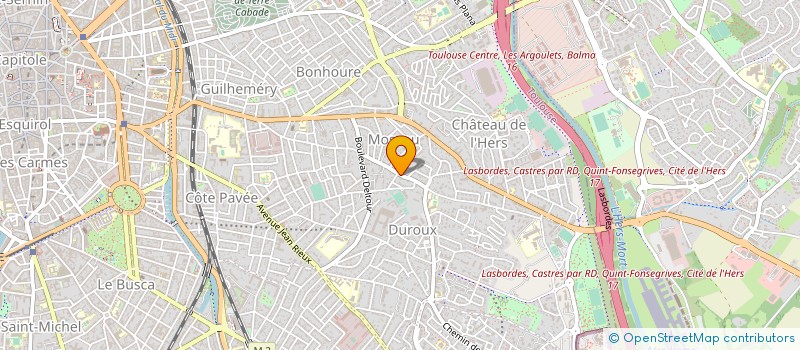localisation de l'entreprise MONSIEUR ABDELKADER BOUABDALLAH à TOULOUSE