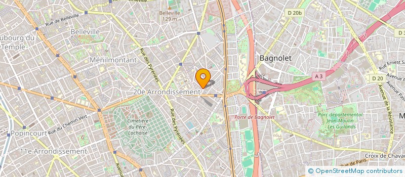 localisation de l'entreprise MONSIEUR ABDELKADER BOUADDIS  PARIS