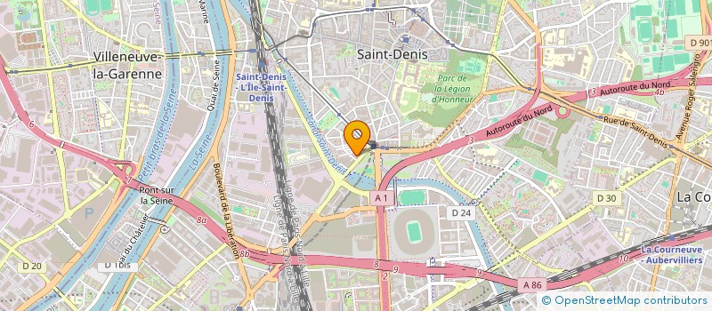 localisation de l'entreprise MONSIEUR ABDELKADER BOUAKEL  SAINT-DENIS