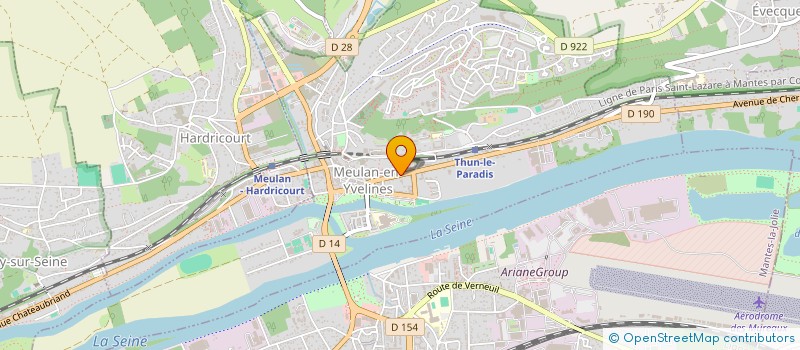 localisation de l'entreprise MONSIEUR ABDELKADER BOUALEM  MEULAN-EN-YVELINES