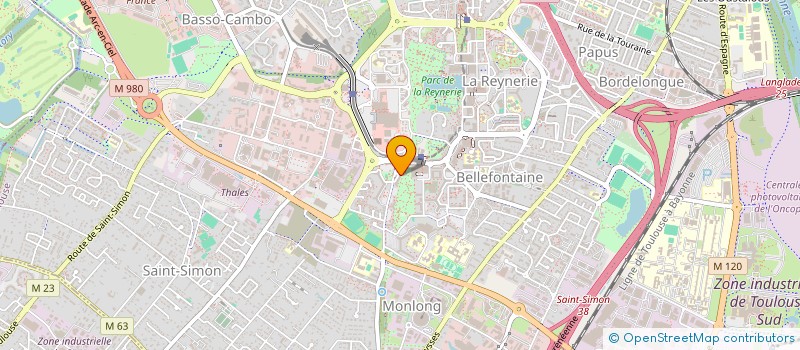 localisation de l'entreprise MONSIEUR ABDELKADER BOUALLEGUI à TOULOUSE