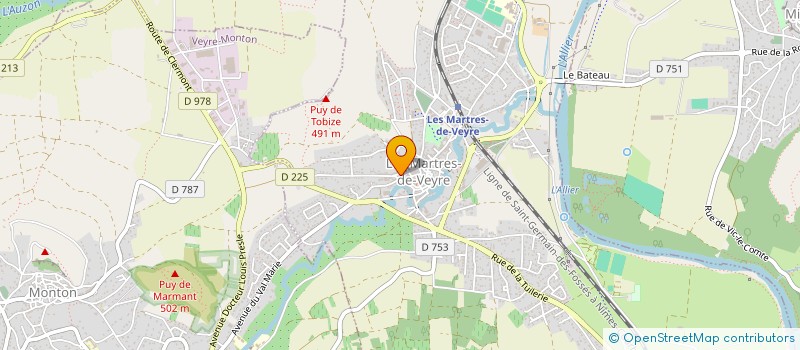 localisation de l'entreprise MONSIEUR ABDELKADER BOUDA à LES MARTRES-DE-VEYRE