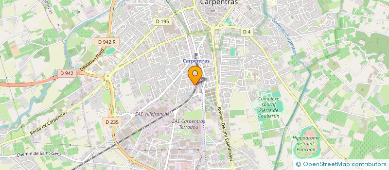 localisation de l'entreprise MONSIEUR ABDELKADER BOUDJEMIL à CARPENTRAS