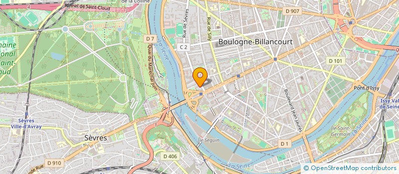 localisation de l'entreprise MONSIEUR ABDELKADER BOUDOUYA à BOULOGNE-BILLANCOURT