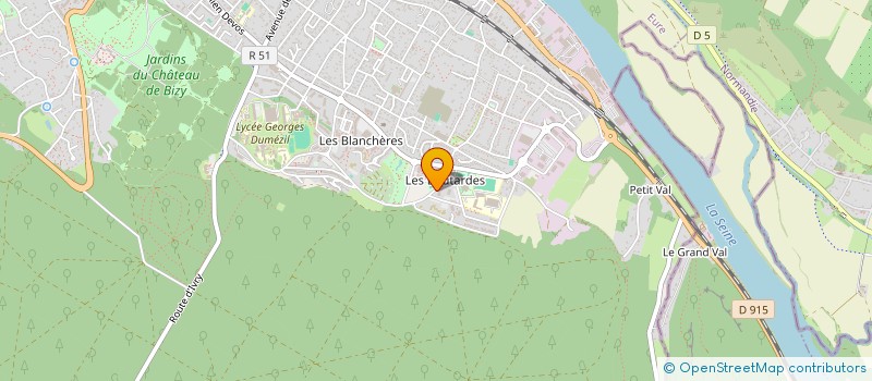 localisation de l'entreprise MONSIEUR ABDELKADER BOUGRINE  VERNON