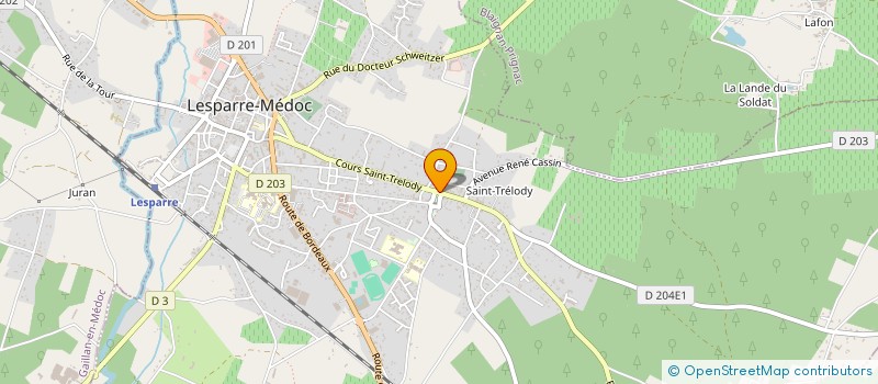 localisation de l'entreprise MONSIEUR ABDELKADER BOUHAJA à LESPARRE-MEDOC