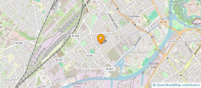 localisation de l'entreprise MONSIEUR ABDELKADER BOUHASSOUN à LILLE