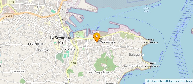 localisation de l'entreprise MONSIEUR ABDELKADER BOUHMID à LA SEYNE-SUR-MER
