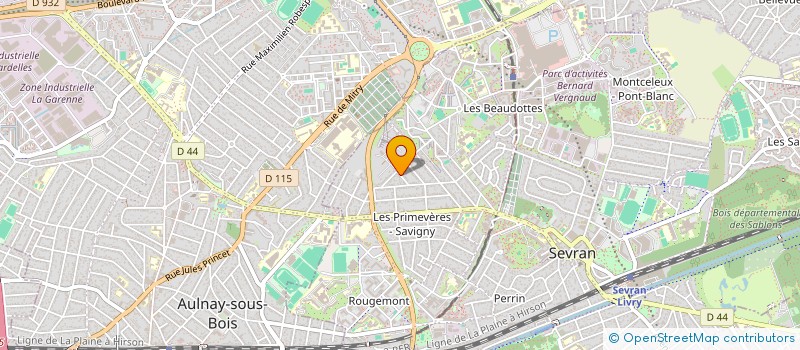 localisation de l'entreprise MONSIEUR ABDELKADER BOUKHALED à SEVRAN
