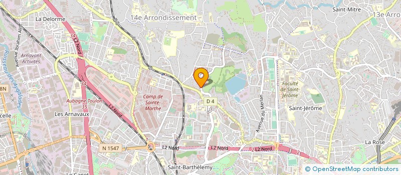 localisation de l'entreprise MONSIEUR ABDELKADER BOULAOUAD à MARSEILLE