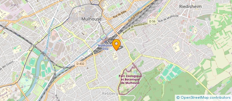 localisation de l'entreprise MONSIEUR ABDELKADER BOUMESSAOUD  MULHOUSE