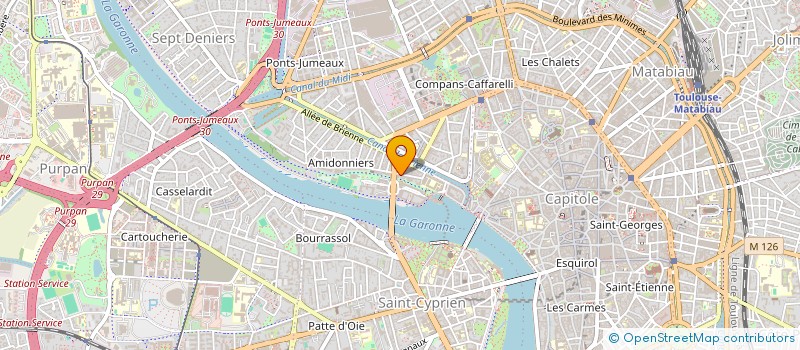 localisation de l'entreprise MONSIEUR ABDELKADER BOUSSEDRA  TOULOUSE