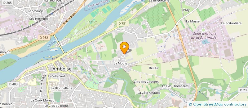 localisation de l'entreprise MONSIEUR ABDELKADER BOUT à AMBOISE