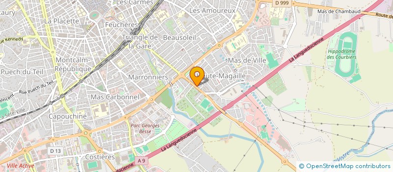 localisation de l'entreprise MONSIEUR ABDELKADER BOUTAHAR HORMI  NIMES