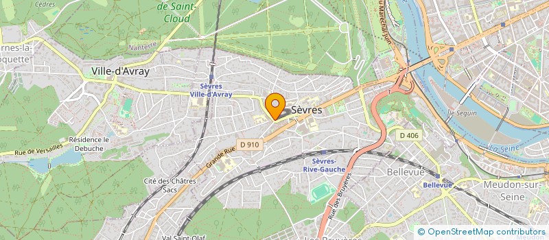 localisation de l'entreprise MONSIEUR ABDELKADER BRAHIM à SEVRES