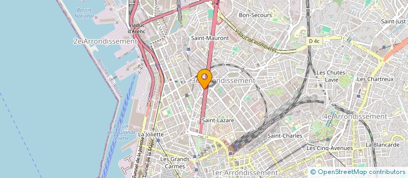 localisation de l'entreprise MONSIEUR ABDELKADER CHAABANE à MARSEILLE 3EME