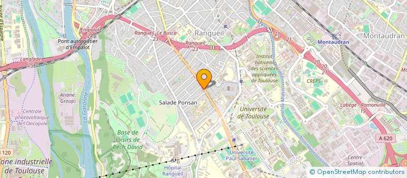 localisation de l'entreprise MONSIEUR ABDELKADER CHAREF ZEROUKI  TOULOUSE