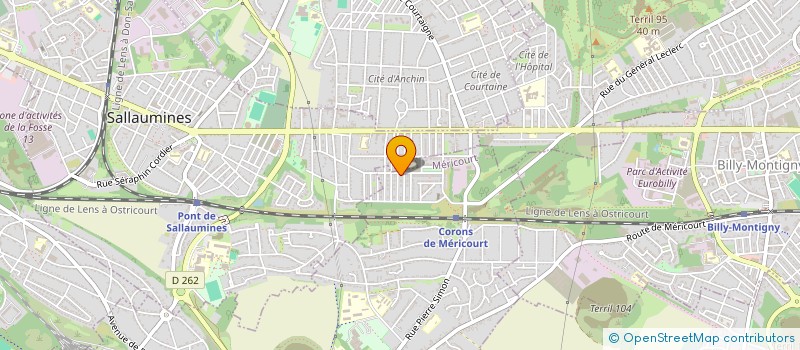 localisation de l'entreprise MONSIEUR ABDELKADER CHEGAF  ROUVROY