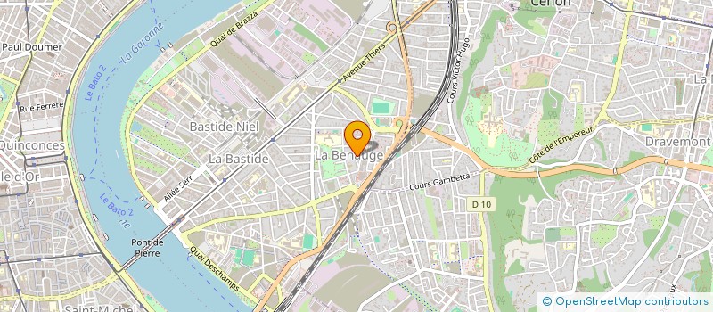 localisation de l'entreprise MONSIEUR ABDELKADER CHEKROUN  BORDEAUX