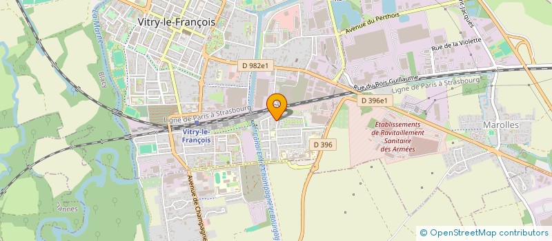 localisation de l'entreprise MONSIEUR ABDELKADER CHEMINI à VITRY-LE-FRANCOIS
