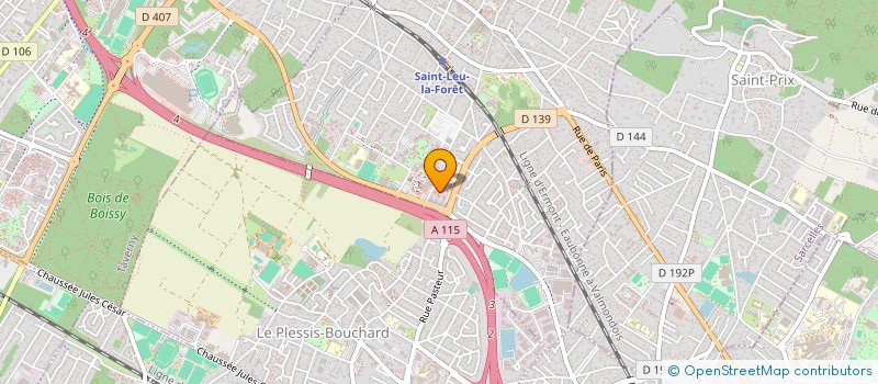 localisation de l'entreprise MONSIEUR ABDELKADER CHERGUI  SAINT-LEU-LA-FORET