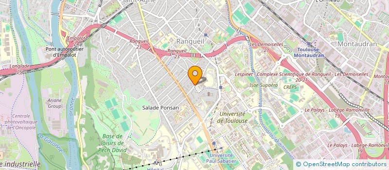 localisation de l'entreprise MONSIEUR ABDELKADER CHERIFI  TOULOUSE