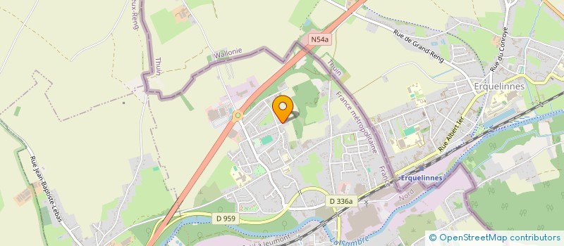 localisation de l'entreprise MONSIEUR ABDELKADER CHIBANI  JEUMONT