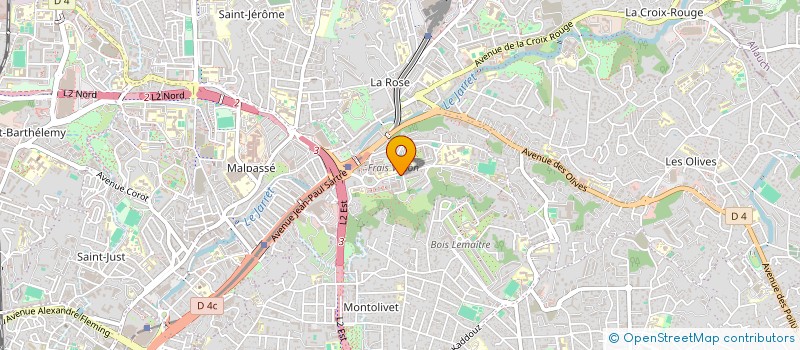 localisation de l'entreprise MONSIEUR ABDELKADER CHOHRA à MARSEILLE