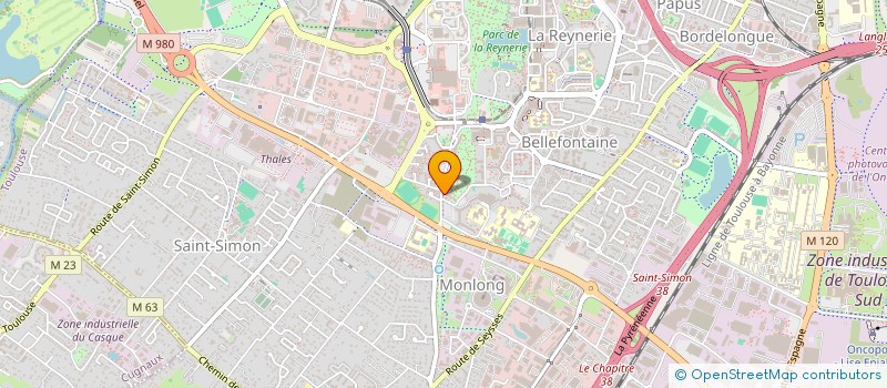 localisation de l'entreprise MONSIEUR ABDELKADER DADI DEDDOUCHE à COLOMIERS