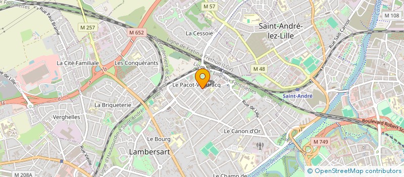 localisation de l'entreprise MONSIEUR ABDELKADER DAREM à LAMBERSART