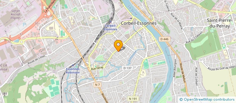 localisation de l'entreprise MONSIEUR ABDELKADER DIB à CORBEIL-ESSONNES