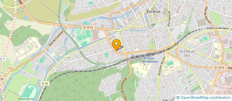 localisation de l'entreprise MONSIEUR ABDELKADER DIKIS  EVREUX