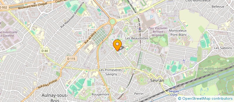 localisation de l'entreprise MONSIEUR ABDELKADER DOUANI à SEVRAN