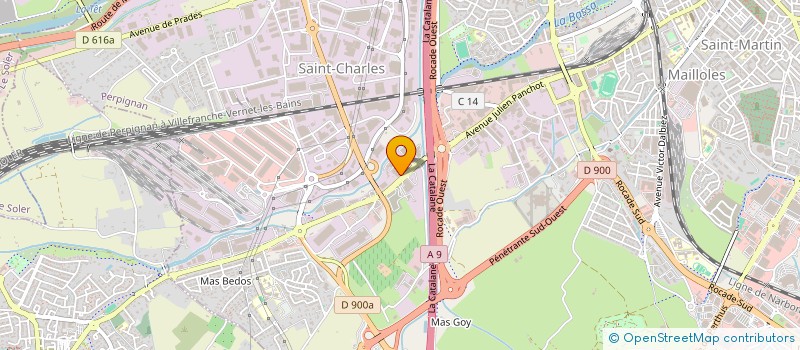 localisation de l'entreprise MONSIEUR ABDELKADER EL ALIOUI à PERPIGNAN