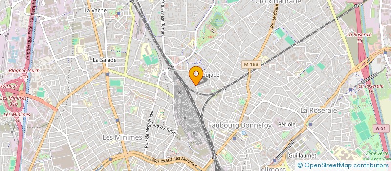 localisation de l'entreprise MONSIEUR ABDELKADER EL AZZOUZI à TOULOUSE