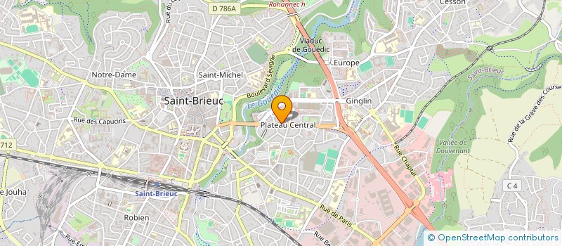 localisation de l'entreprise MONSIEUR ABDELKADER EL BACHIRI à SAINT-BRIEUC