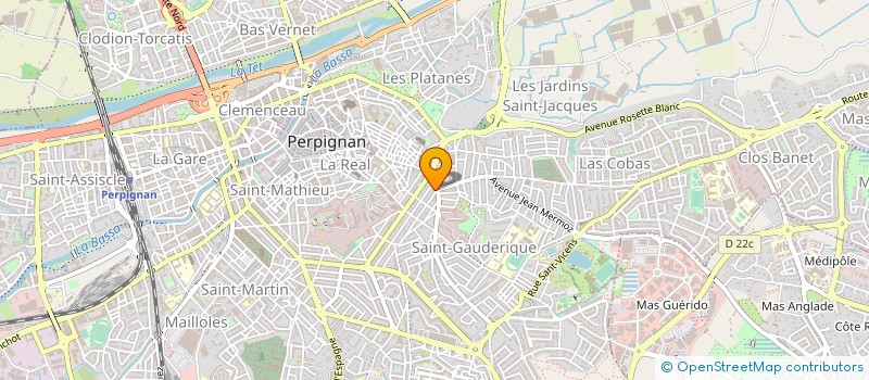 localisation de l'entreprise MONSIEUR ABDELKADER EL HACHMI à PERPIGNAN